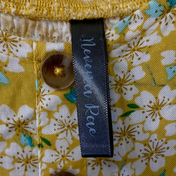 Yellow Floral Dress - Picture 3 of 4